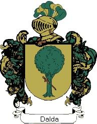 Escudo del apellido Dalda