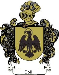 Escudo del apellido Dali