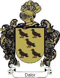 Escudo del apellido Dalor