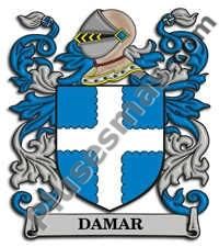 Escudo del apellido Damar