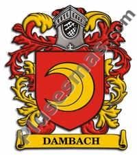 Escudo del apellido Dambach