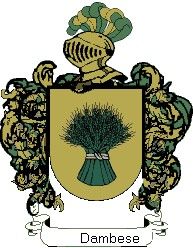 Escudo del apellido Dambese