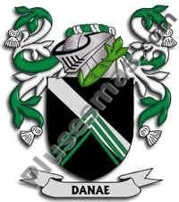 Escudo del apellido Danae