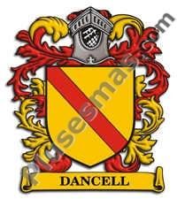 Escudo del apellido Dancell