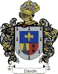 Escudo del apellido Dandín