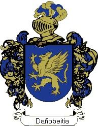 Escudo del apellido Dañobeitía