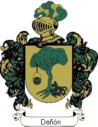 Escudo del apellido Dañón