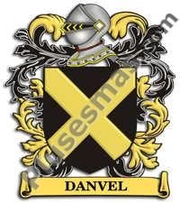 Escudo del apellido Danvel