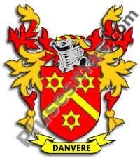 Escudo del apellido Danvere