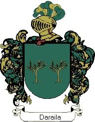 Escudo del apellido Daraila