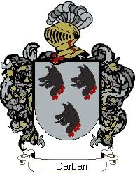 Escudo del apellido Darban