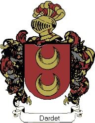 Escudo del apellido Dardet