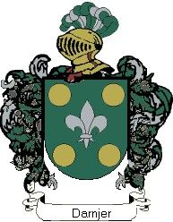 Escudo del apellido Darnjer