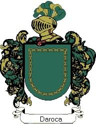 Escudo del apellido Daroca