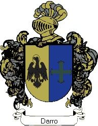 Escudo del apellido Darro