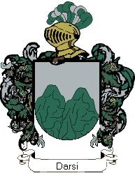 Escudo del apellido Darsi