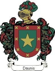 Escudo del apellido Daunis