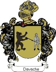 Escudo del apellido Davache