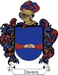 Escudo del apellido Davaza