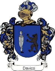 Escudo del apellido Davico