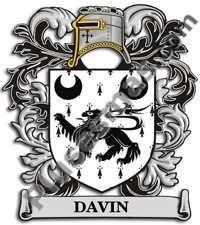 Escudo del apellido Davin