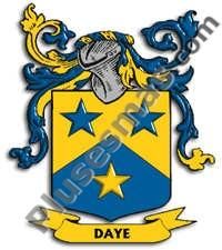 Escudo del apellido Daye