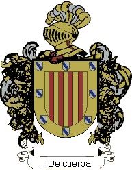 Escudo del apellido De cuerba