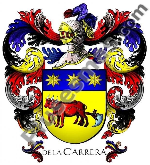 Escudo del apellido De la Carrera