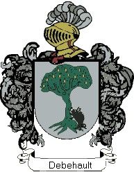 Escudo del apellido Debehault