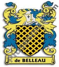 Escudo del apellido Debelleau