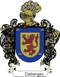 Escudo del apellido Deberges