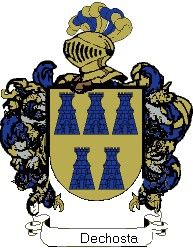 Escudo del apellido Dechosta