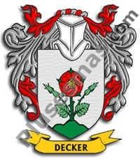 Escudo del apellido Decker
