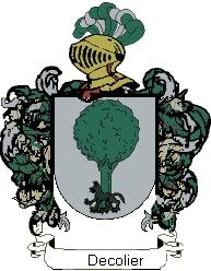 Escudo del apellido Decolier