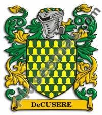 Escudo del apellido Decusere