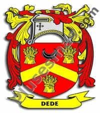 Escudo del apellido Dede