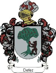 Escudo del apellido Defez