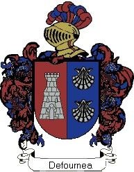 Escudo del apellido Defournea