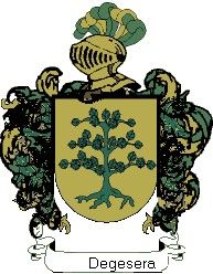 Escudo del apellido Degesera