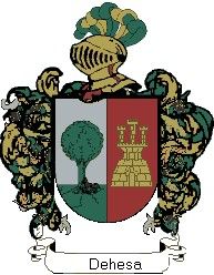 Escudo del apellido Dehesa