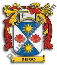 Escudo del apellido Deigo