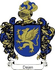 Escudo del apellido Dejen