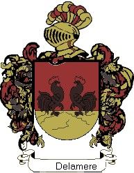 Escudo del apellido Delamere