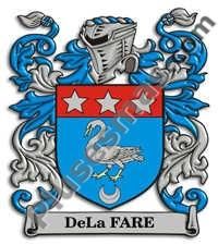 Escudo del apellido Dela_fare