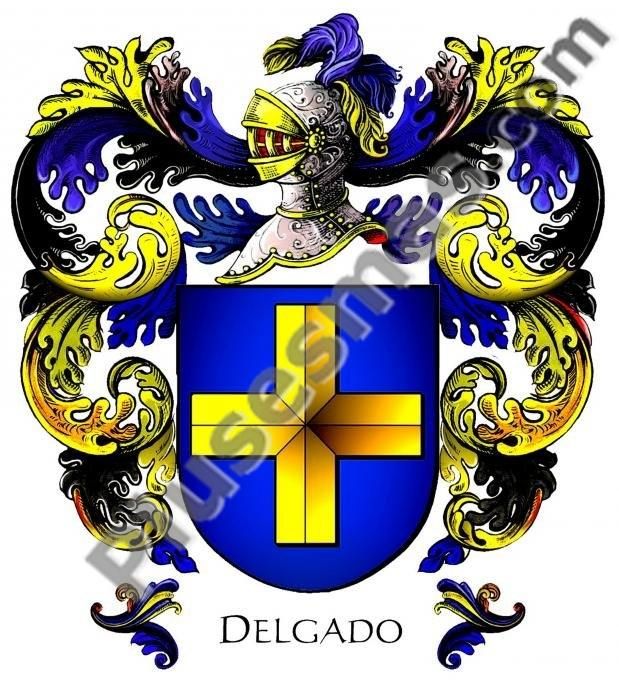 Escudo del apellido Delgado