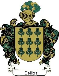 Escudo del apellido Delilos