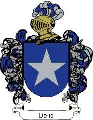 Escudo del apellido Delis