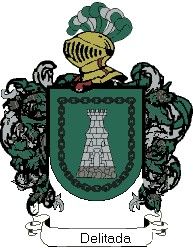 Escudo del apellido Delitada