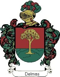 Escudo del apellido Delmas