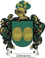 Escudo del apellido Delmastro